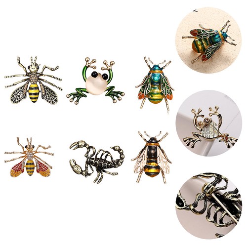 6pcs style vintage - , insecte