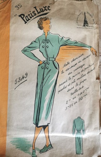5349 patron paris luxe vintage - patron,